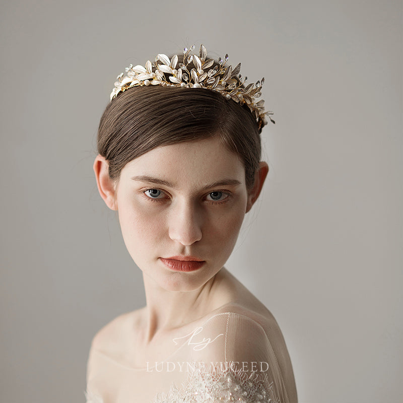 Elegant Vintage Alloy Bridal Headpiece