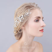 Vintage Leaf Branch Bridal Comb Bridal Headpiece