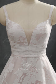 In Stock|Floral A-Line Organza Wedding Dress