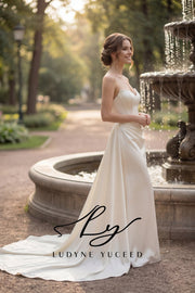 Strapless Two-Piece Gown for Garden Romance