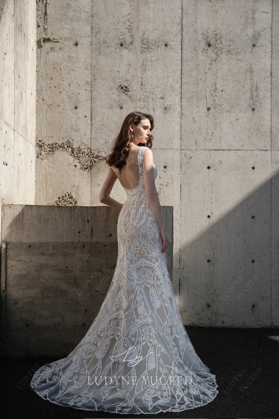 Boho Chic Lace Fit And Flare Wedding Dress Wholesale Ludyne Yuceed Boho Chic Lace Fit And Flare Wedding Dress Wholesale Ludyne Yuceed