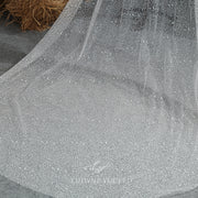 Lovely Single-tier Polka Dot Wedding Veil