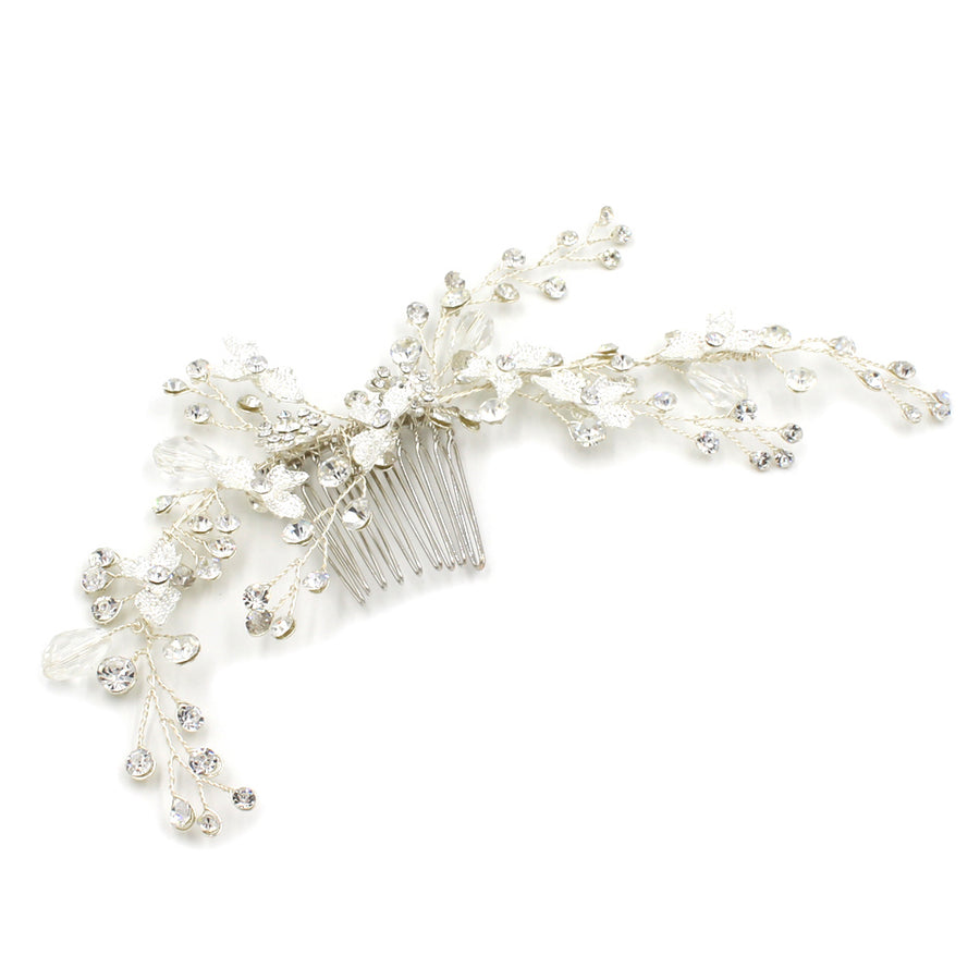 Vintage Leaf Branch Bridal Comb Bridal Headpiece